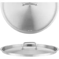 Super Merchant Couvercles pour marmites,, Kitchen Line, ⌀360mm, Poêle + casserole : accessoires, Argent