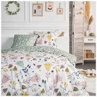 TODAY Draps de lit en flanelle COO, double face, 220 x 240 cm