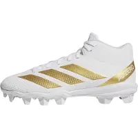 Adidas Chaussure de foot 'Adizero Impact.2 Molded' or / blanc