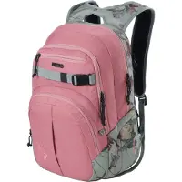Nitro Sac à dos 'Chase' gris clair / rose / noir