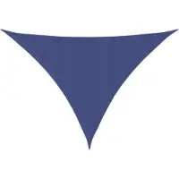 vidaXL Voile de parasol tissu oxford triangulaire 4x5x6,4 m bleu