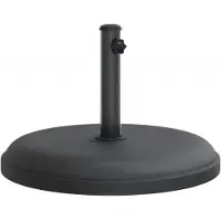 vidaXL Pied de parasol Ø32/35/38 mm Mât 25 kg Rond