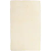 vidaXL Tapis Shaggy à poils longs NAVARRA crème 60x100 cm polyester