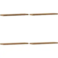 vidaXL Étagères murales 4 pcs chêne artisanal 40x10x1,5 cm