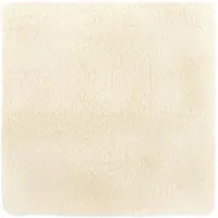 vidaXL Tapis shaggy à poils longs NAVARRA crème 120x120 cm polyester