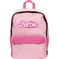 Barbie Sac à dos rose avec le logo Barbie, 41 cm
