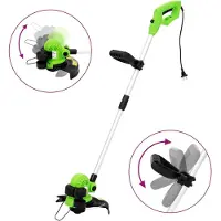 vidaXL GROWN TRIMMER ELECTRIC TELESCOPIC 29 cm 550 W