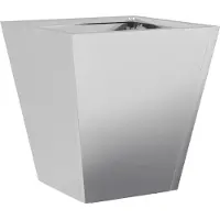 vidaXL Jardinière 30x30x30 cm acier galvanisé