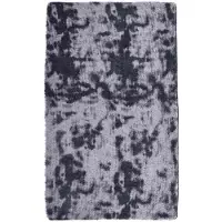 vidaXL Tapis Shaggy à poils longs NAVARRA gris foncé 80x150 cm