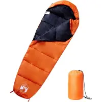 vidaXL Sac de couchage momie pour adultes camping 3 saisons