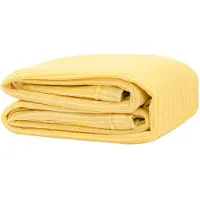 vidaXL Tapis de tente 400x400 cm Beige