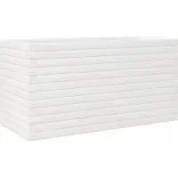 vidaXL Jardinière blanc 90x40x45,5 cm bois de pin massif