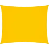 vidaXL Voile de parasol tissu oxford rectangulaire 2,5x4,5 m jaune