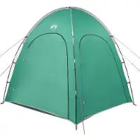 vidaXL Tente de piscine vert d'eau 366 x 305 x 231 cm en polyester et fibre de verre