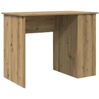 vidaXL Bureau Artisan-Chêne 100x55x75 cm Bois composite