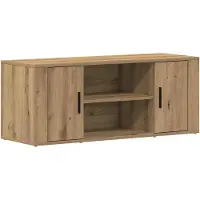 vidaXL Meubles TV 100 x 35 x 40 cm, imitation chêne artisanal, panneaux de particules