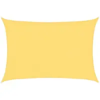 vidaXL Voile d'ombrage 160 g/m² Beige 2x3 m PEHD