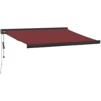 vidaXL Store automatique rouge bourgogne 300x250 cm