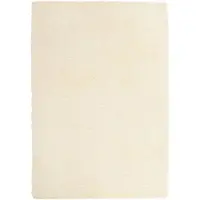 vidaXL Tapis Shaggy à poils longs NAVARRA crème 200x290 cm polyester