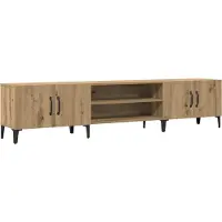 vidaXL Armoire TV Artisan-Chêne 180x31,5x40 cm Bois composite
