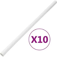 vidaXL Tuyaux d'installation Ø30 mm 10 m PVC