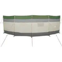 vidaXL Brise-vent de camping vert 510x153 cm imperméable