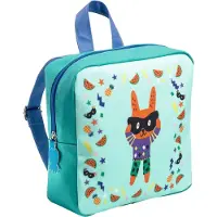 Djeco Cartable de Maternelle - Vert - - UneTaille - Cartable de Maternelle