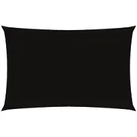 vidaXL Voile de parasol tissu oxford rectangulaire 5x8 m noir