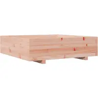vidaXL Jardinière 90x90x26,5 cm bois massif douglas