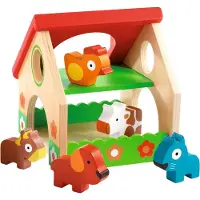 Adlibris Jouet en bois - Le Petit Ferme - - UneTaille - Jouets