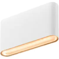 SLV Spot mural LED Oval 14 Haut et bas - blanc