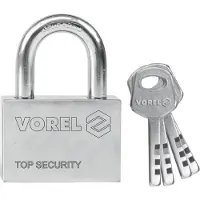 VOREL Vorhängeschloss 40 mm 4 Schlüssel
