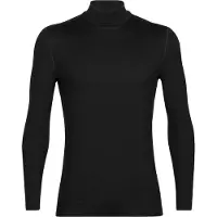 Icebreaker 260 Tech Turtleneck Long Sleeve Base Layer Noir M Homme