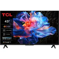 TCL 43P69K TV 109,2 cm (43") 4K Ultra HD Smart TV Wi-Fi Noir