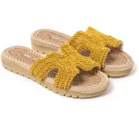Brasileras Pantoufle 'Braida' moutarde