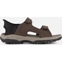 SKECHERS Slip-ins: Tresmen - Reece Sandalen - Donkerbruin - Maat 47.5