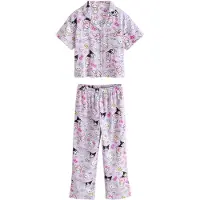 Next Pyjama 'Hello Kitty' lavande / rosé / noir / blanc