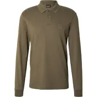 BOSS Passerby 10256683 Long Sleeve Polo Vert 3XL Homme