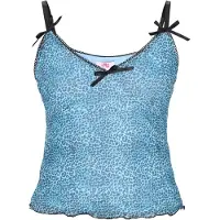 Mymo Haut turquoise / noir