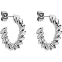 Purelei Boucles d'oreilles 'Big Leaf' argent