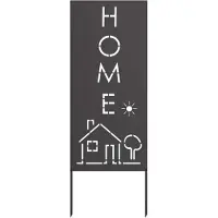 vidaXL Toile pare-vue jardin noir 50 x 140 cm