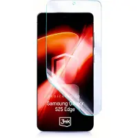 3MK Verre hybride FlexibleGlass Pro pour Samsung Galaxy S25 Edge (1 pcs, Samsung Galaxy S25 Edge), Téléphone portable : film de protection, Transparent
