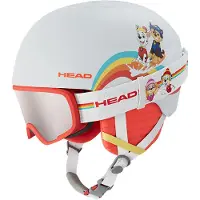 Head Yuki Set Paw Cat2 Junior Helmet Blanc 52-55 cm
