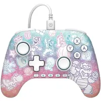 PowerA Manette filaire Advantage pour Nintendo Switch 2 - Mushroom Kingdom