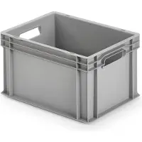 Alutec Kunststoffbehälter 40x30x23,5cm Stapelbox Stapelkiste Eurobox