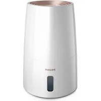 Philips Humidificateur d'air 3000 Series, NanoCloud pour jusqu'à 99 % de bactéries en moins, jusqu'à 45 m², blanc (HU3916/10)