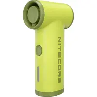 Nitecore NEF Nano High-Speed Handheld Fan, Neon Green, ventilateur