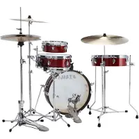 Tama Club-JAM Pancake 18" 4pc Shell Pack Burnt Red Mist
