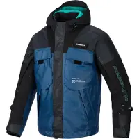 Alpinestars Veste Imperméable Mospher Black Dark Petrol, Taille: XL