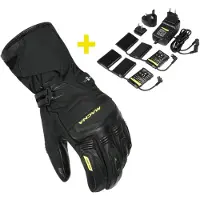 Macna Azra RTX Kit Gant d’hiver chauffant étanche + piles 12V / 3A et chargeur